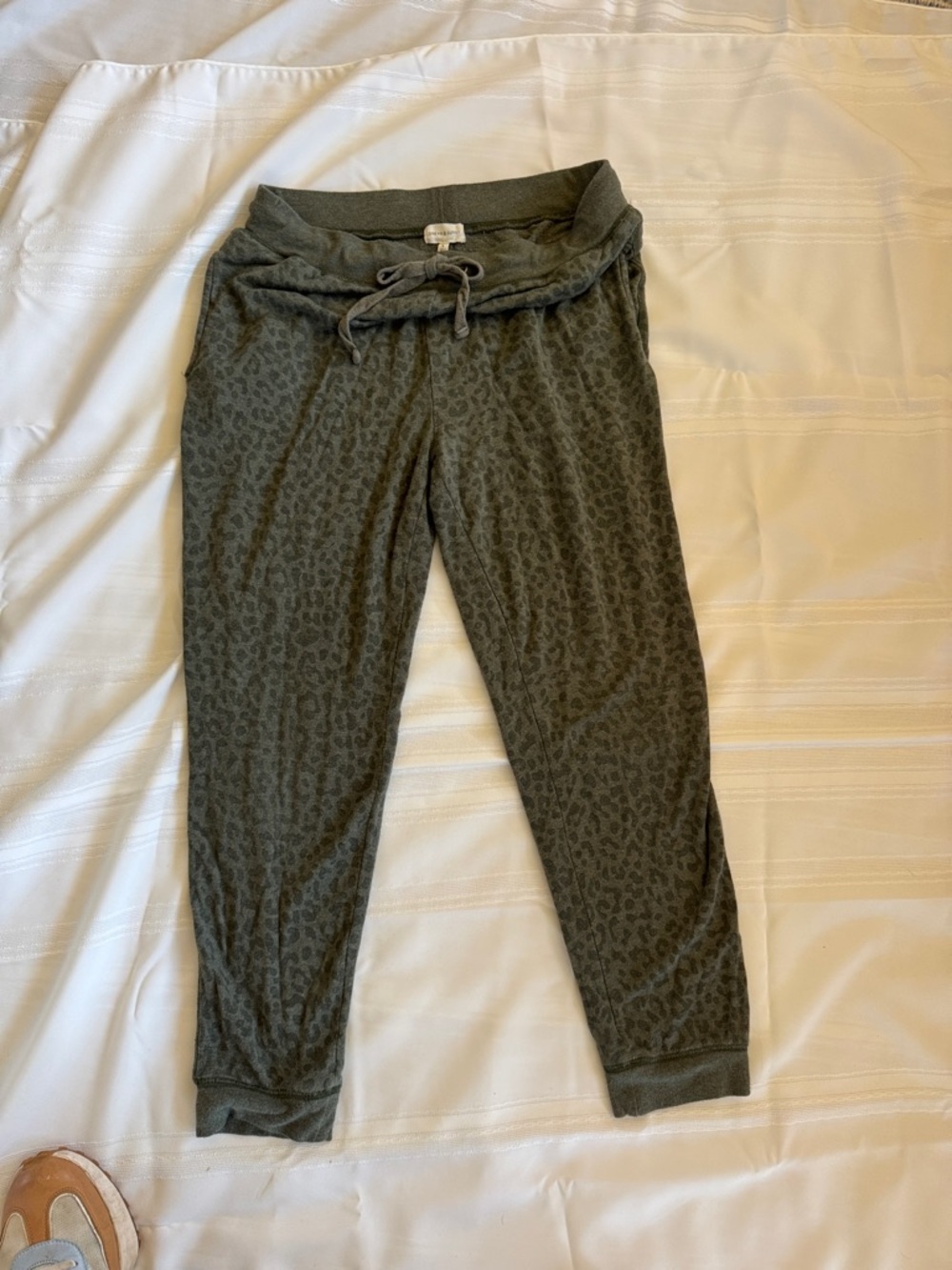 Thread & Supply Gray Cozy Fleece Waistband